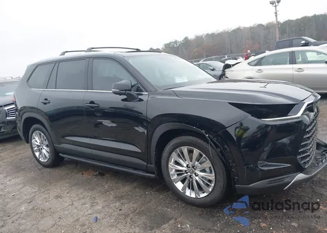 2025 Toyota Grand Highlander Platinum from USA, damaged, VIN 5TDAAAB59SS102736